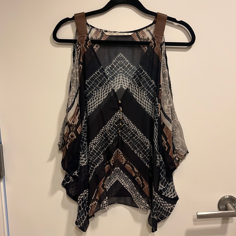 twelfth street by Cynthia Vincent silk blouse